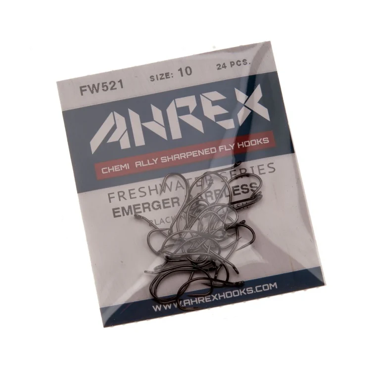 Ahrex FW521 Emerger Barbless Hooks - Image 2
