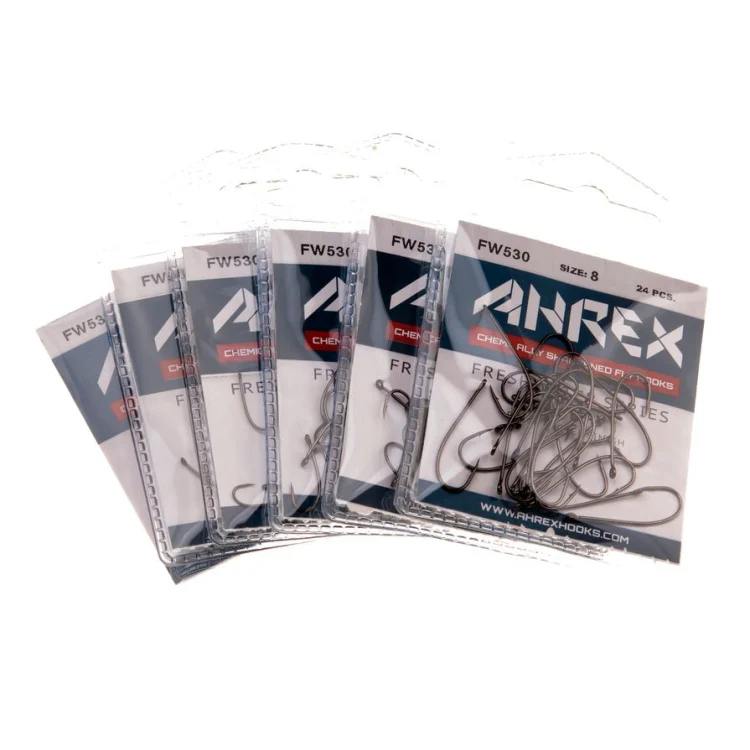 Ahrex FW530 Sedge Dry Barbed Hooks - Image 3