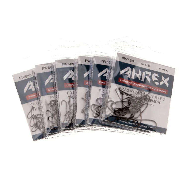 Ahrex FW560 Nymph Traditional Barbed Hooks - Image 3