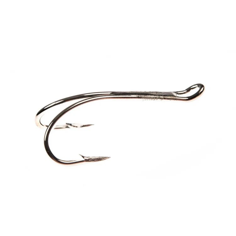 Ahrex HR428 Tying Double Hooks - Silver - Image 2