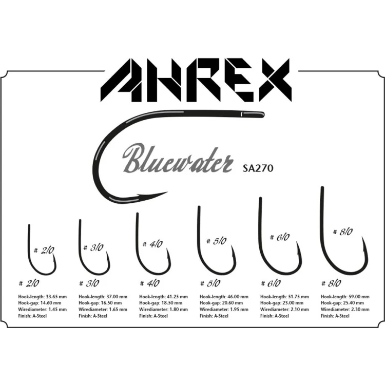 Ahrex SA270 Bluewater Hooks - Image 3