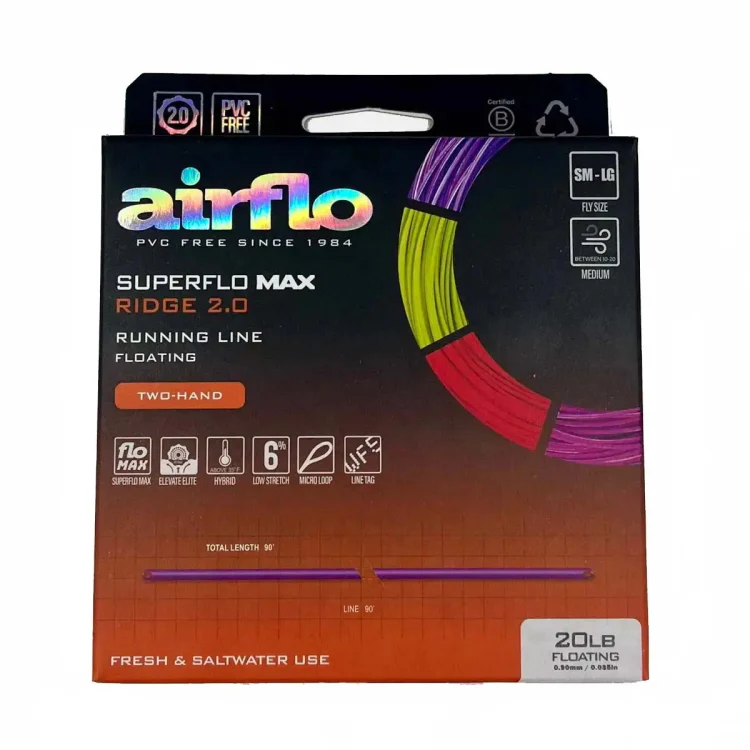 Airflo Superflo Max Ridge 2.0 Running Lines