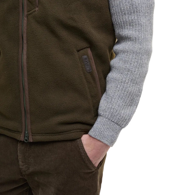 Barbour Active Fleece Gilet - Olive - Image 6