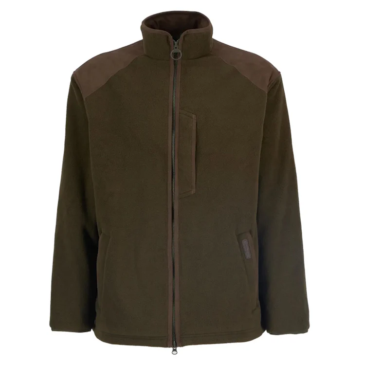 Barbour Active Fleece Jacket - Olive - Image 4