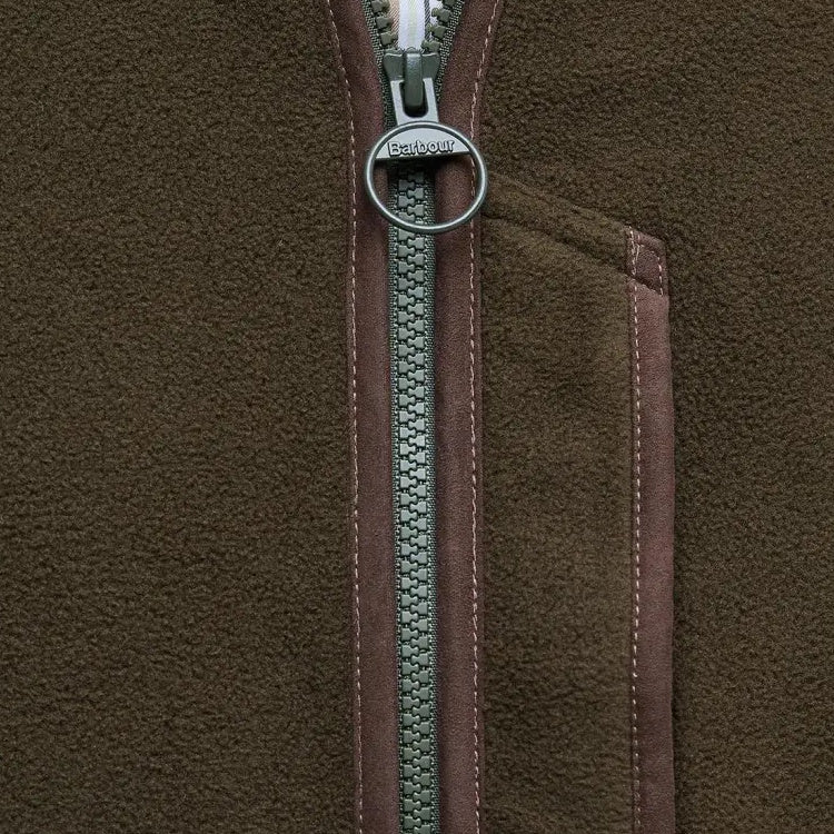 Barbour Active Fleece Jacket - Olive - Image 5