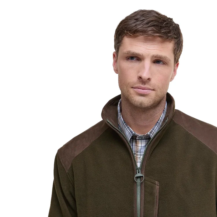 Barbour Active Fleece Jacket - Olive - Image 7
