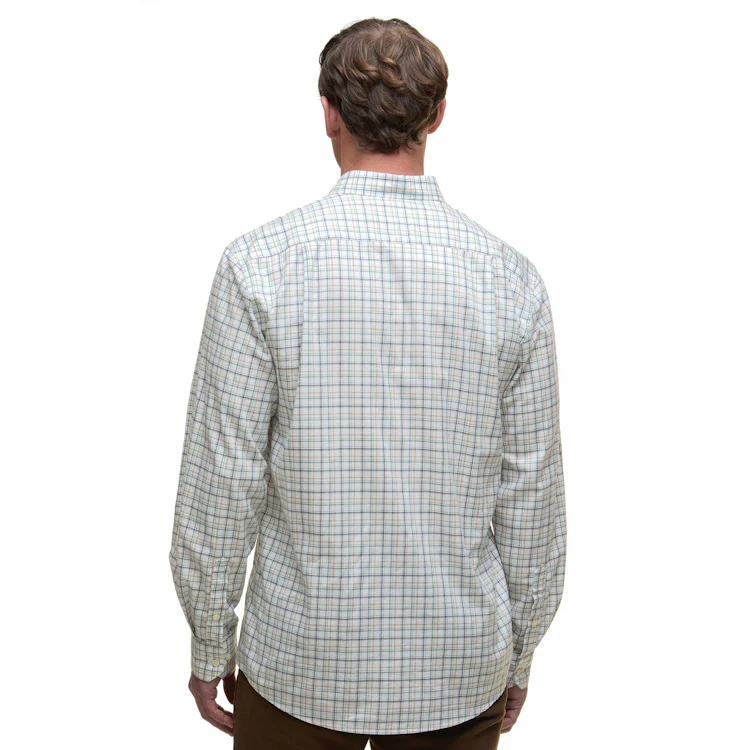 Barbour Ashton Regular Tattersall Shirt - Mallard Green - Image 2
