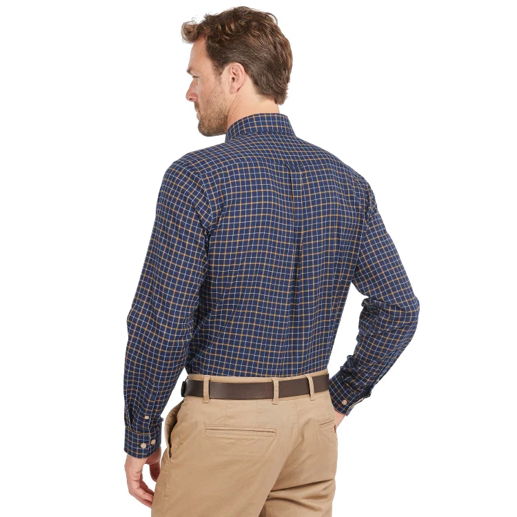 Barbour Bank Shirt - Navy - Image 2