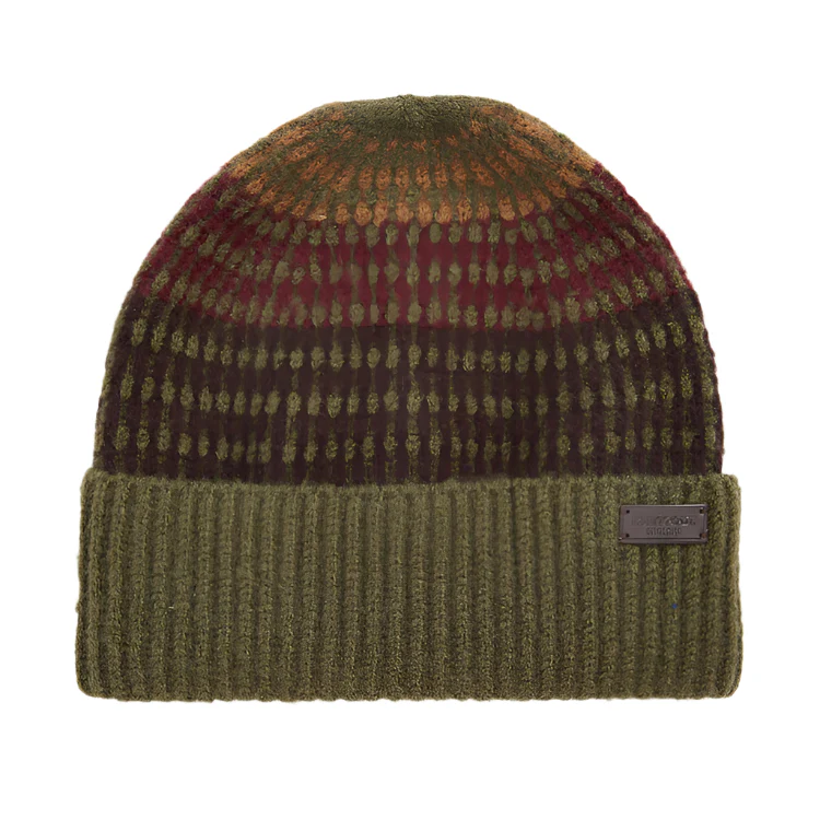 Barbour Branton Beanie and Scarf Gift Set - Army Green - Image 3