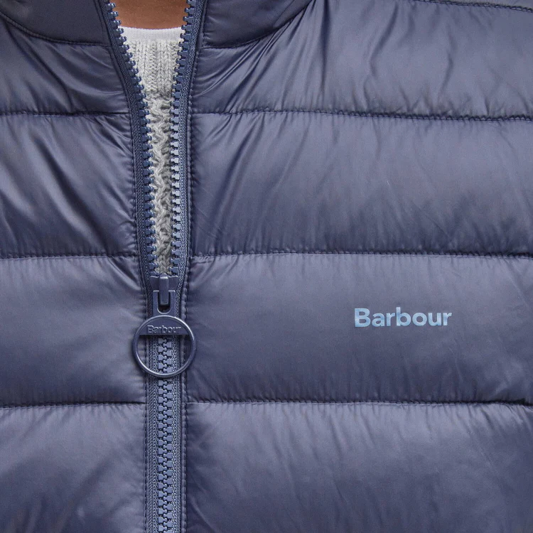 Barbour Bretby Puffer Gilet - Navy - Image 4