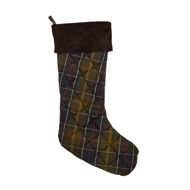 Barbour Christmas Stocking - Classic Tartan - Image 3