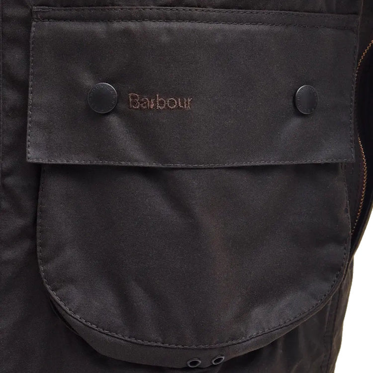 Barbour Classic Beaufort Wax Jacket - Olive - Image 5