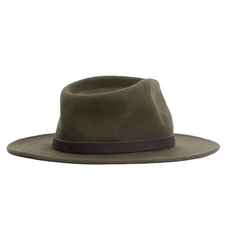Barbour Crushable Bushman Hat - Olive - Image 3