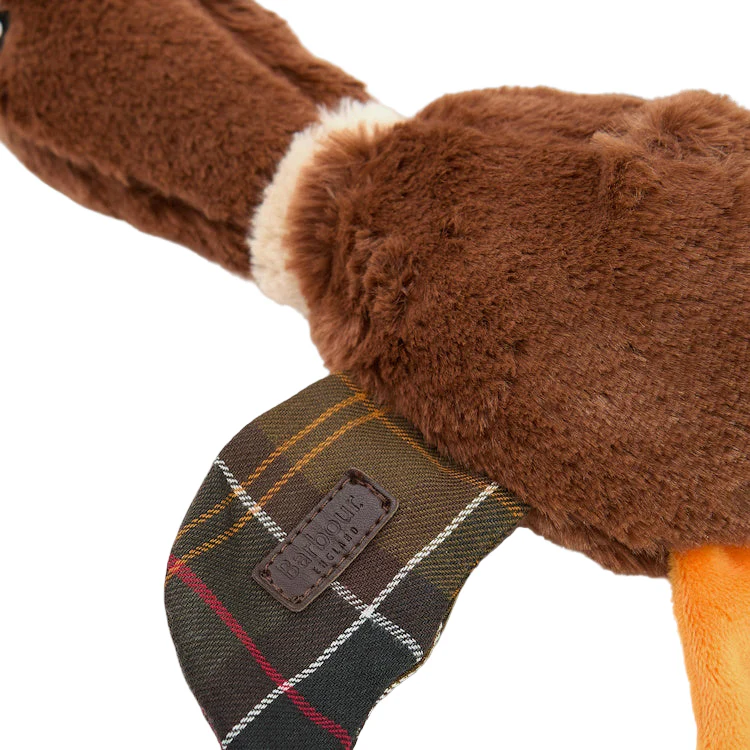 Barbour Dog Flying Duck Toy - Brown - Image 4