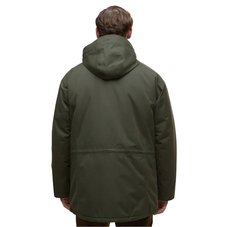 Barbour Farlam Waterproof Jacket - Olive - Image 2