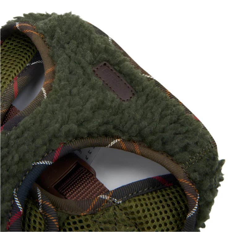 Barbour Fleece Dog Harness - Olive - Image 4