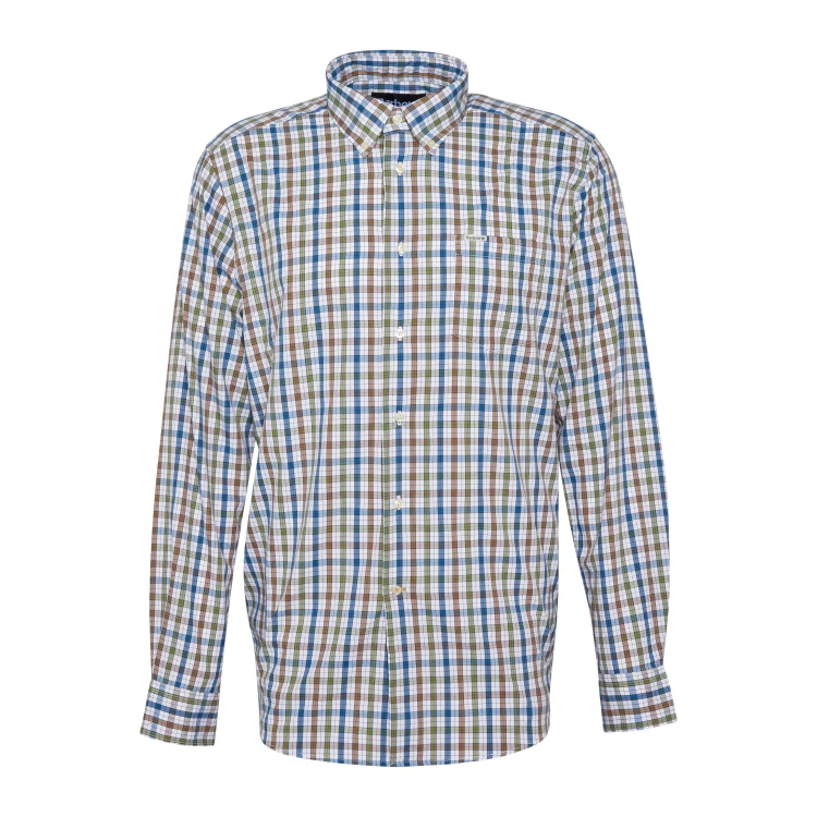 Barbour Hallhill Performance Shirt - Pine Green - Image 2