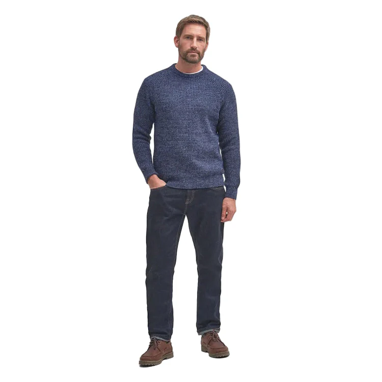 Barbour Horseford Crew Neck Sweater - Navy - Image 3