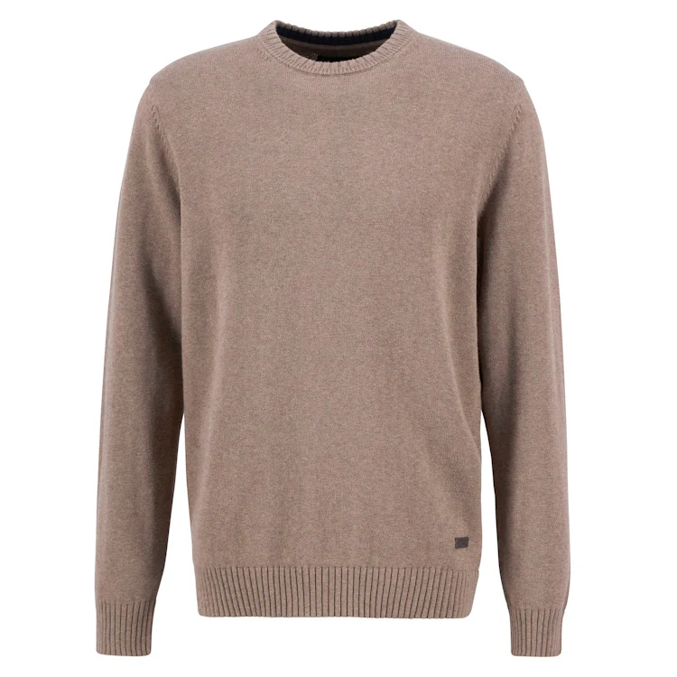 Barbour Kelson Crew Neck Sweater - Stone - Image 3
