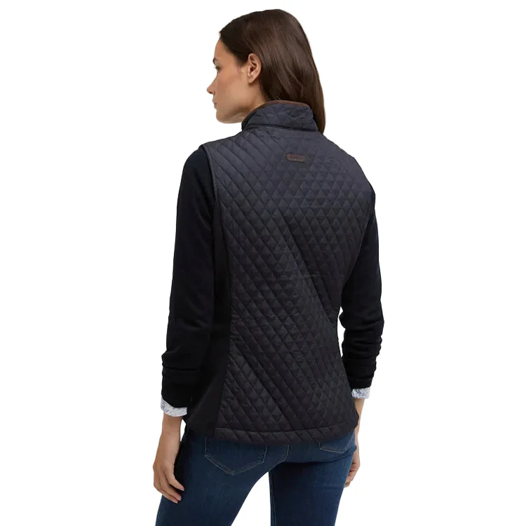 Barbour Ladies Basswood Gilet - Dark Navy - Image 2