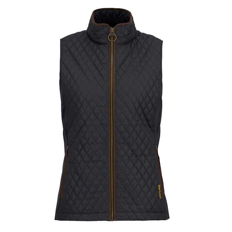 Barbour Ladies Basswood Gilet - Dark Navy - Image 3