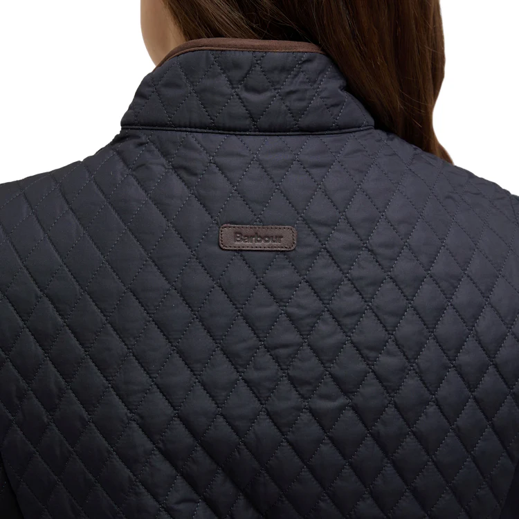 Barbour Ladies Basswood Gilet - Dark Navy - Image 6
