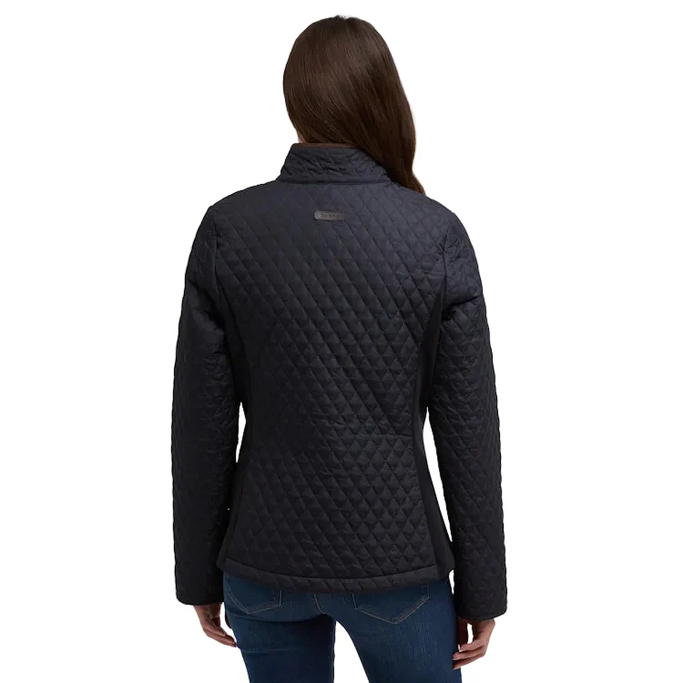 Barbour Ladies Basswood Quilted Jacket - Dark Navy - Image 2