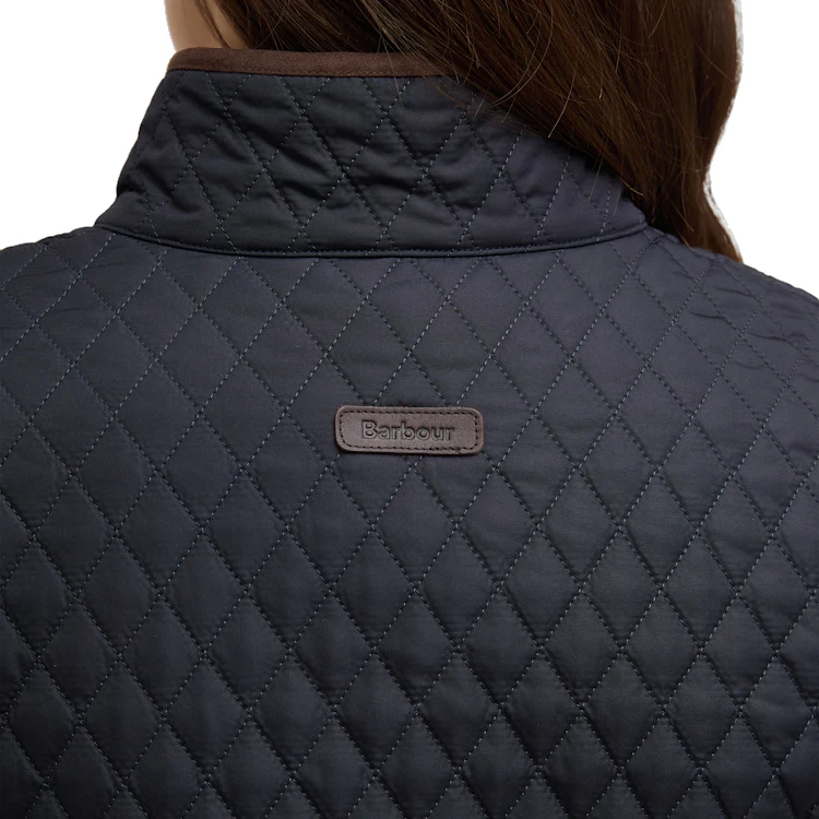 Barbour Ladies Basswood Quilted Jacket - Dark Navy - Image 6