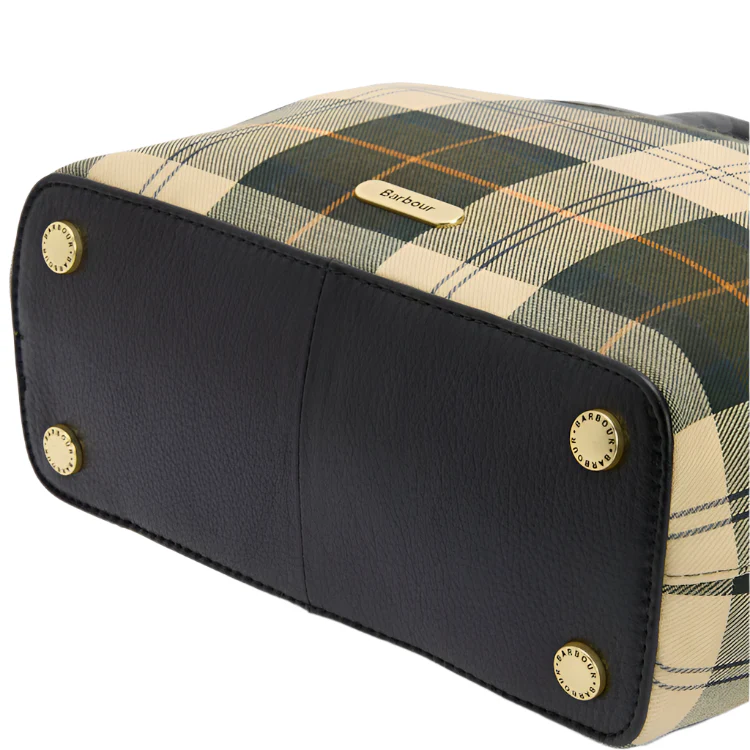 Barbour Ladies Birch Tartan Tote Bag - Ancient Tartan - Image 6