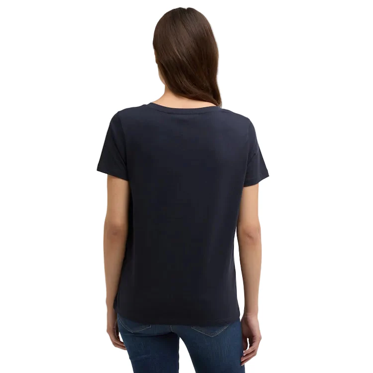 Barbour Ladies Brambles T-Shirt - Navy - Image 2