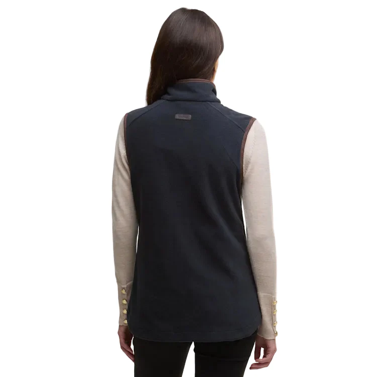Barbour Ladies Country Colton Fleece Gilet - Navy - Image 2