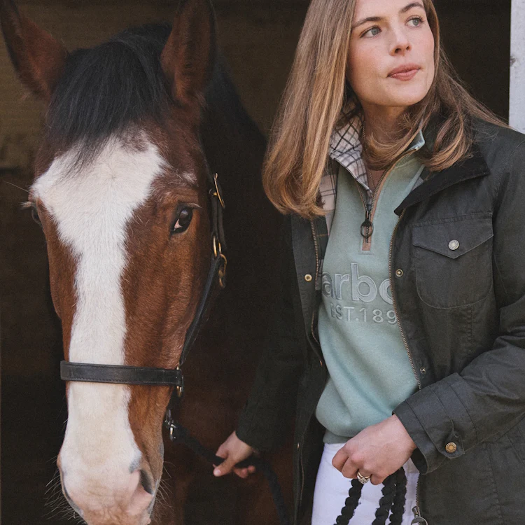 Barbour Ladies Summer Sapper Wax Jacket - Archive Olive/Ancient - Image 5