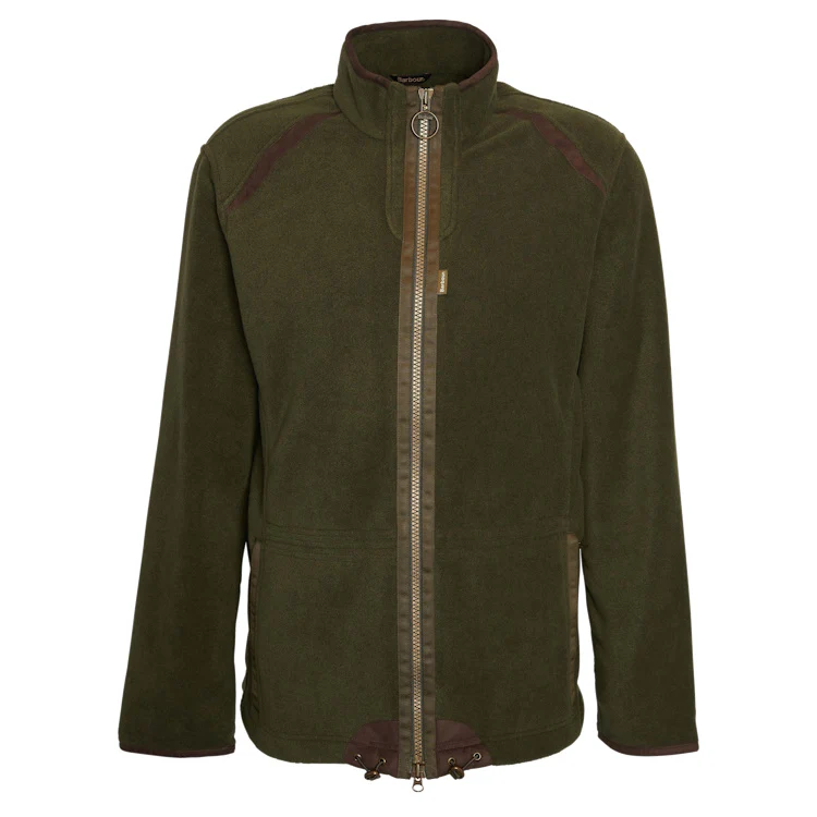 Barbour Langdale Fleece Jacket - Forest - Image 3
