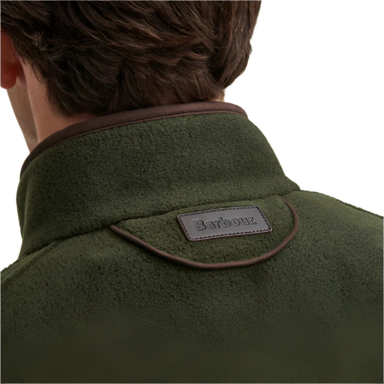 Barbour Langdale Fleece Jacket - Forest - Image 7