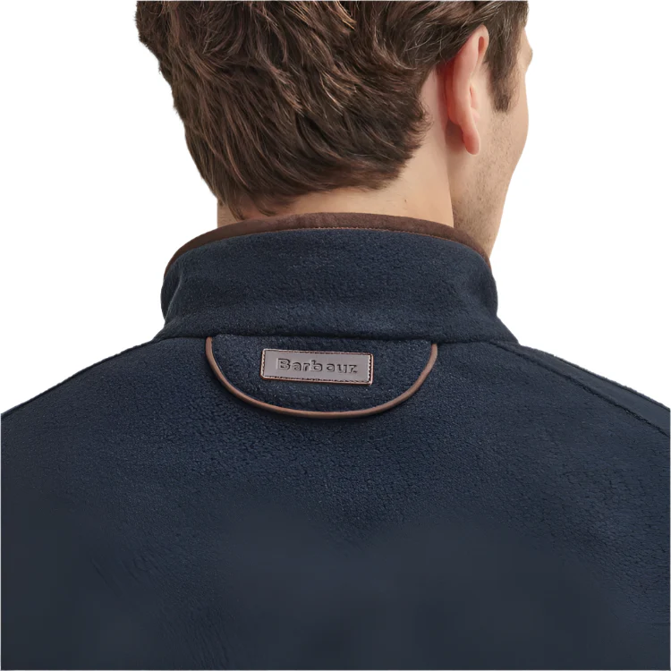 Barbour Langdale Fleece Jacket - Navy - Image 6