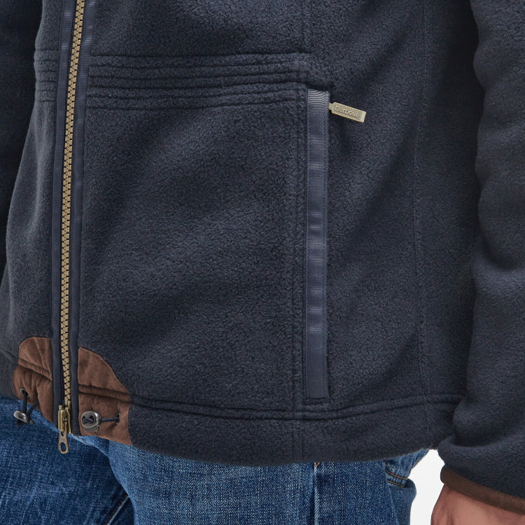 Barbour Langdale Fleece Jacket - Navy - Image 7