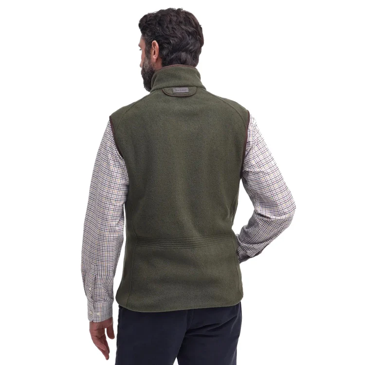 Barbour Langdale Fleece Gilet - Olive - Image 2