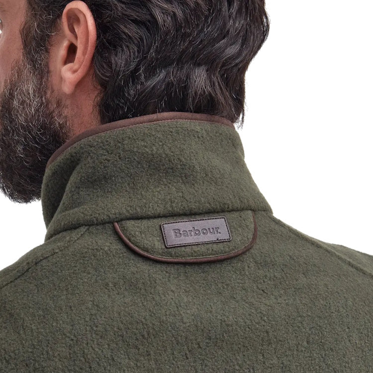 Barbour Langdale Fleece Gilet - Olive - Image 6