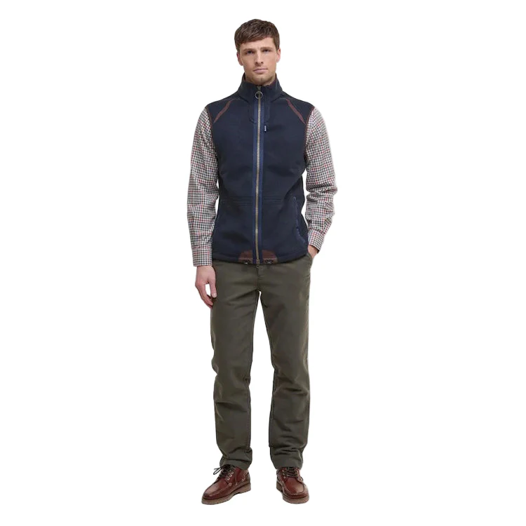 Barbour Langdale Fleece Gilet - Navy - Image 4