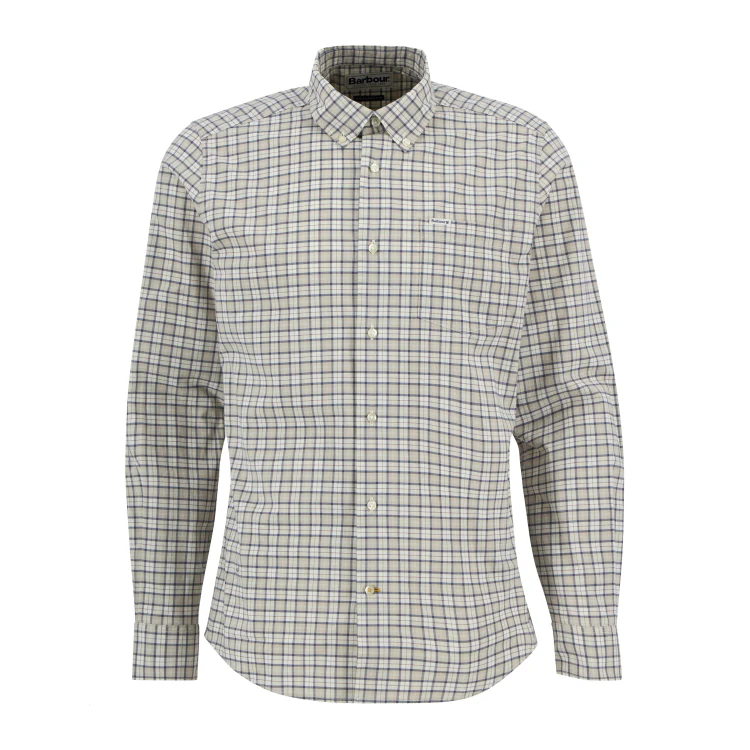 Barbour Lomond Tailored Tartan Shirt - Oban Mist Tartan