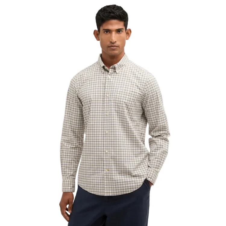 Barbour Lomond Tailored Tartan Shirt - Oban Mist Tartan - Image 2