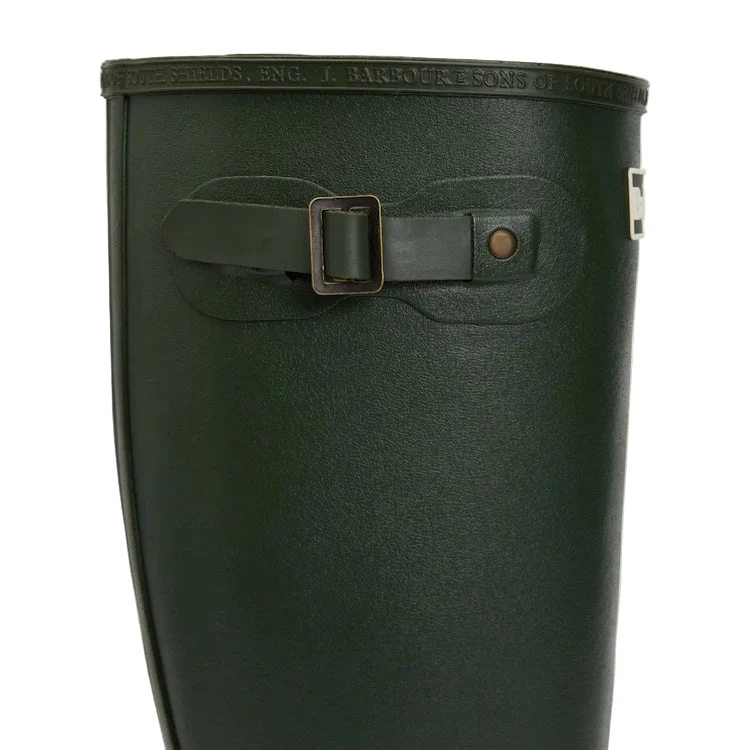 Barbour Mens Bede Wellingtons - Olive - Image 6