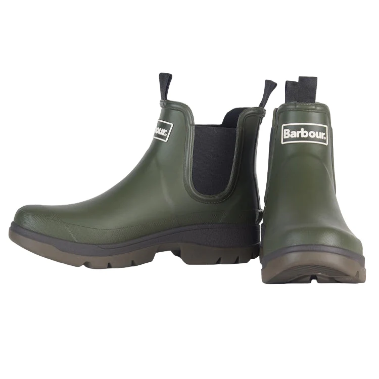 Barbour Nimbus Wellington Boots - Olive - Image 5