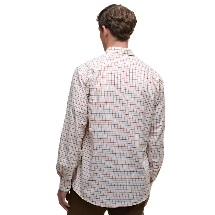 Barbour Preston Regular Tattersall Shirt - Fired Brick - Image 2