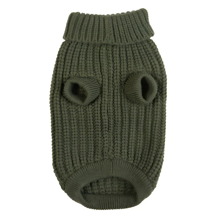 Barbour Saltburn Dog Jumper - Olive - Image 4