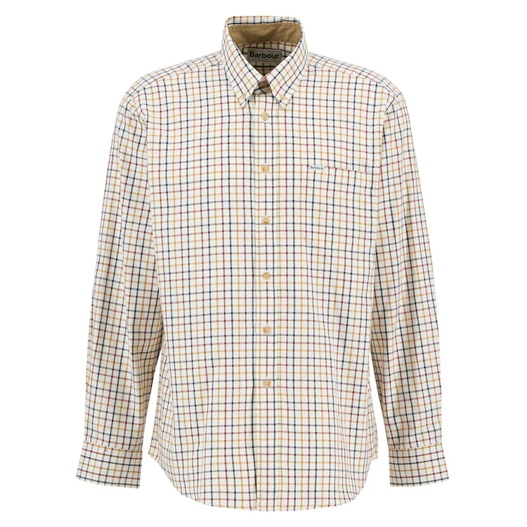 Barbour Sporting Tattersall Regular Shirt - Copper - Image 3