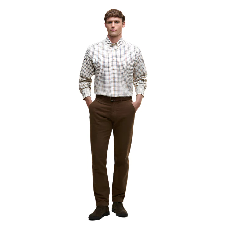 Barbour Sporting Tattersall Regular Shirt - Copper - Image 4
