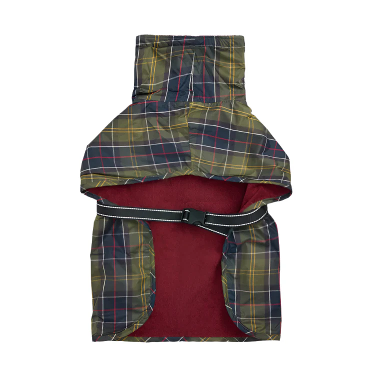Barbour Tartan Dog Drying Robe - Classic Tartan - Image 3