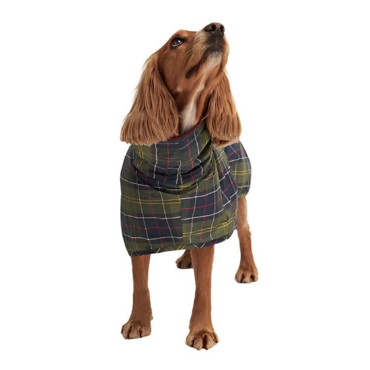 Barbour Tartan Dog Drying Robe - Classic Tartan - Image 4