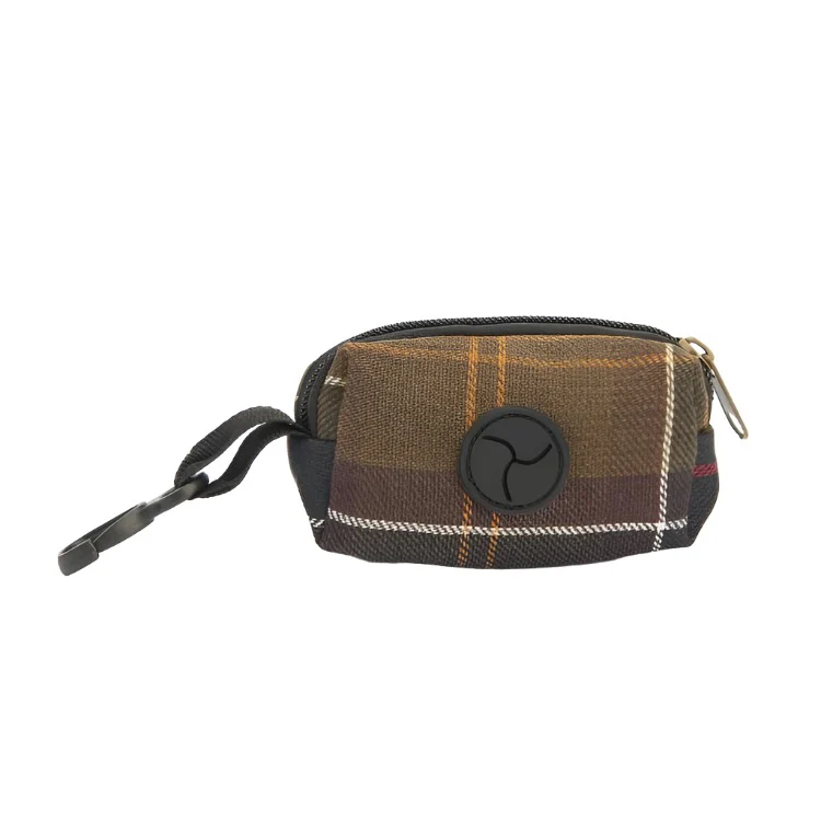 Barbour Tartan Poop Bag Dispenser - Image 2